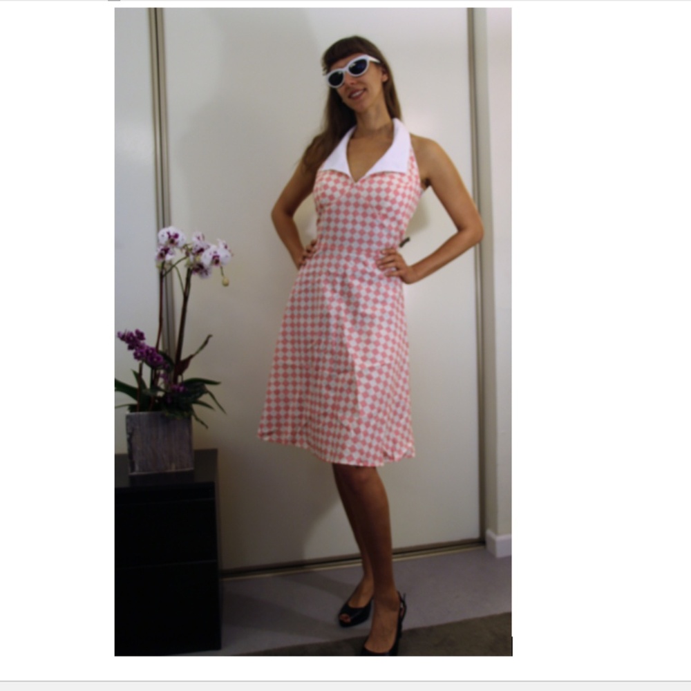 Rock Steady Retro Diner Dress - Medium NWT